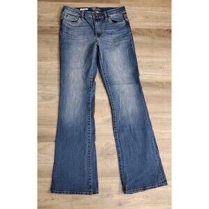 Kut from the Kloth Jeans Womens 10/33 Blue Nicole High Rise Bootcut Medium Wash